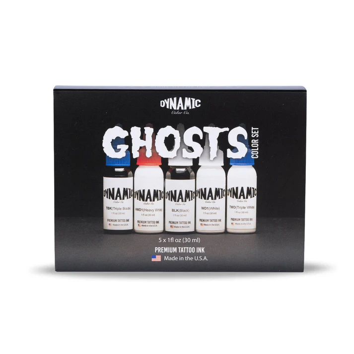 Dynamic Tattoo Ink Ghosts 1oz Color Set - Image 3