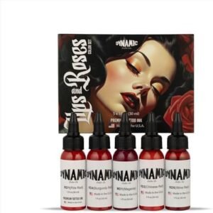 Dynamic Lips & Roses Ink Set