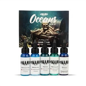 Dynamic Oceans Tattoo Ink Set
