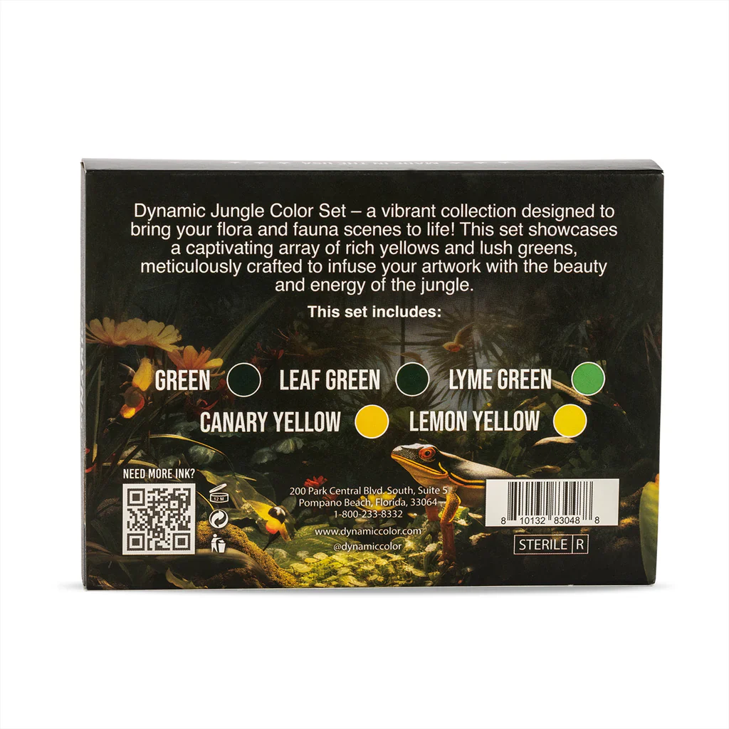 Dynamic Color Jungle Ink Set - Image 3