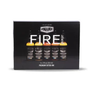 Dynamic Platinum Fire 1oz 5 Bottle Color Set