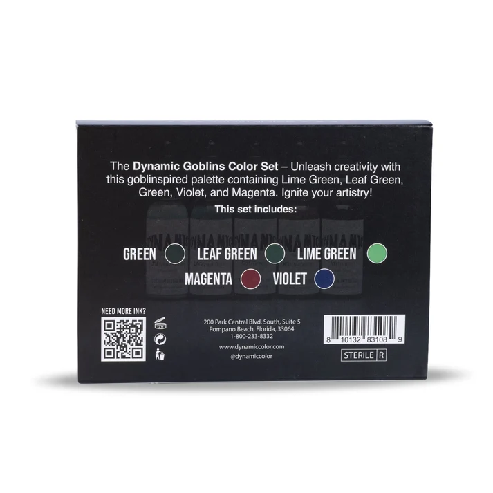 Dynamic Tattoo Ink Goblins 1oz Color Set - Image 4