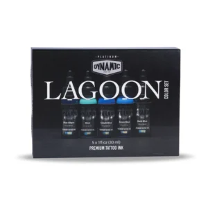 Lagoon by Dynamic Platinum 1oz 5 Bottle Color Set