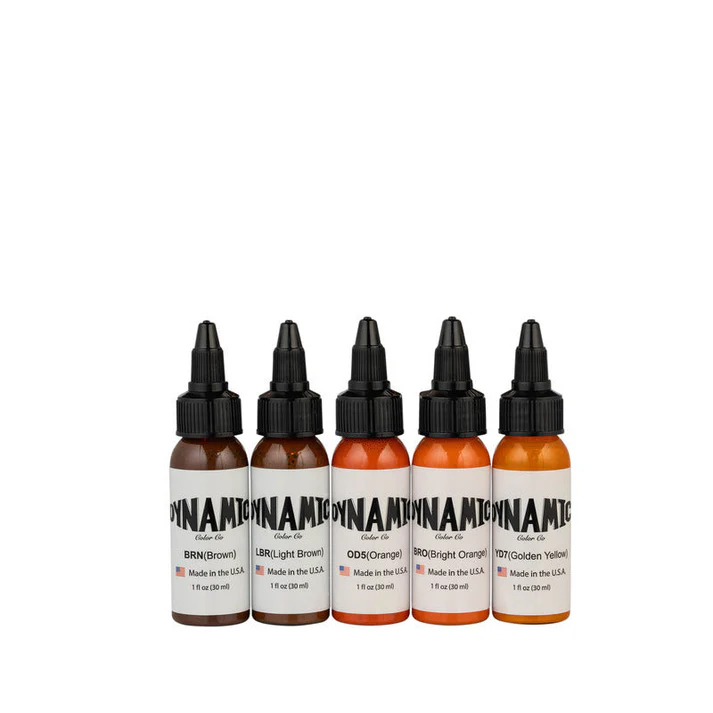 Dynamic Tattoo Ink Patina 1oz Color Set