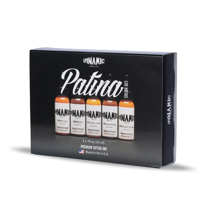 Dynamic Tattoo Ink Patina 1oz Color Set - Image 3