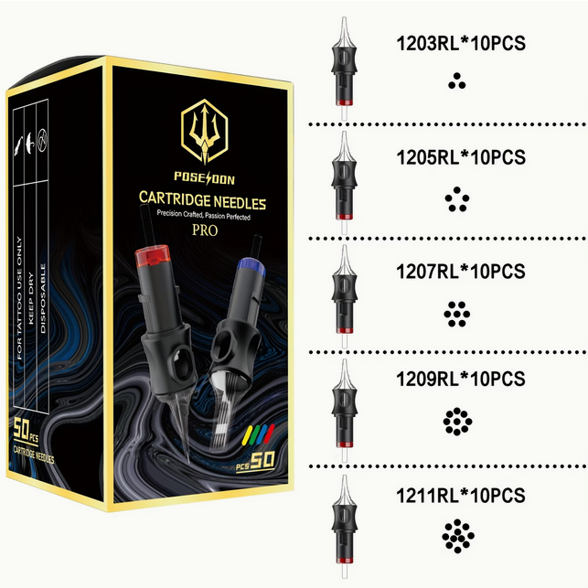 Poseidon Cartridges 50pc Mix Box