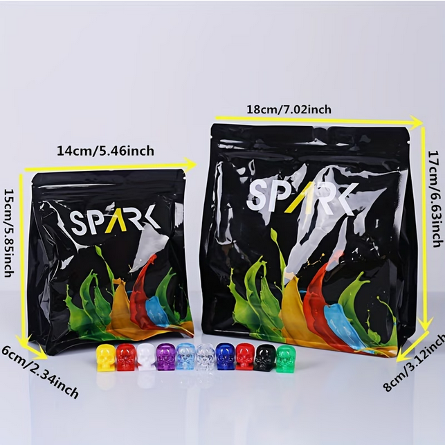 Spark large skull cups 200pc large